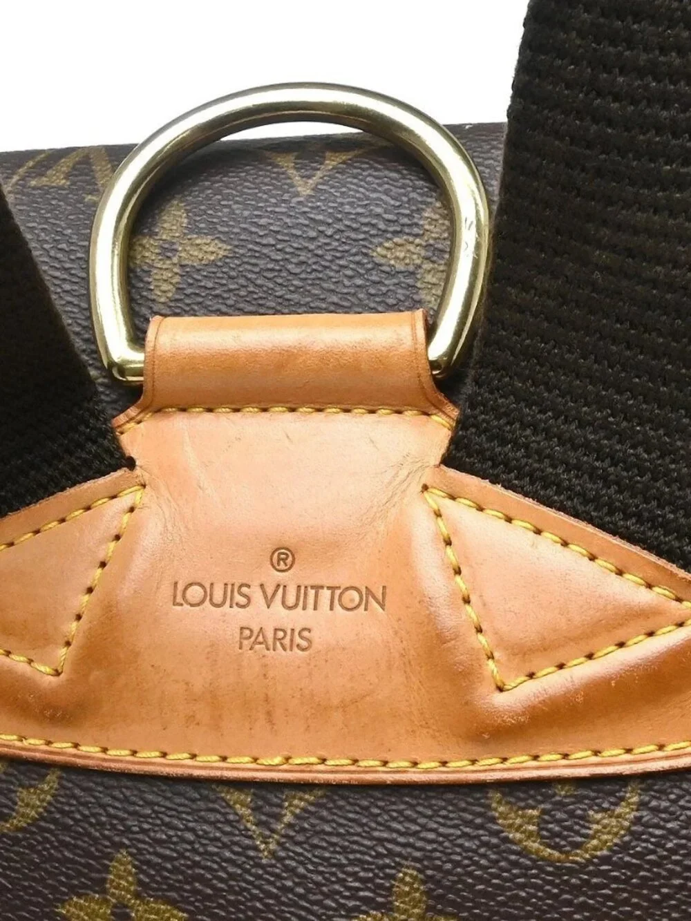 Best08 LOUIS VUITTON MONTSOURIS GM BACKPACK MONOGRAM M51135 MI0916 NQ10990